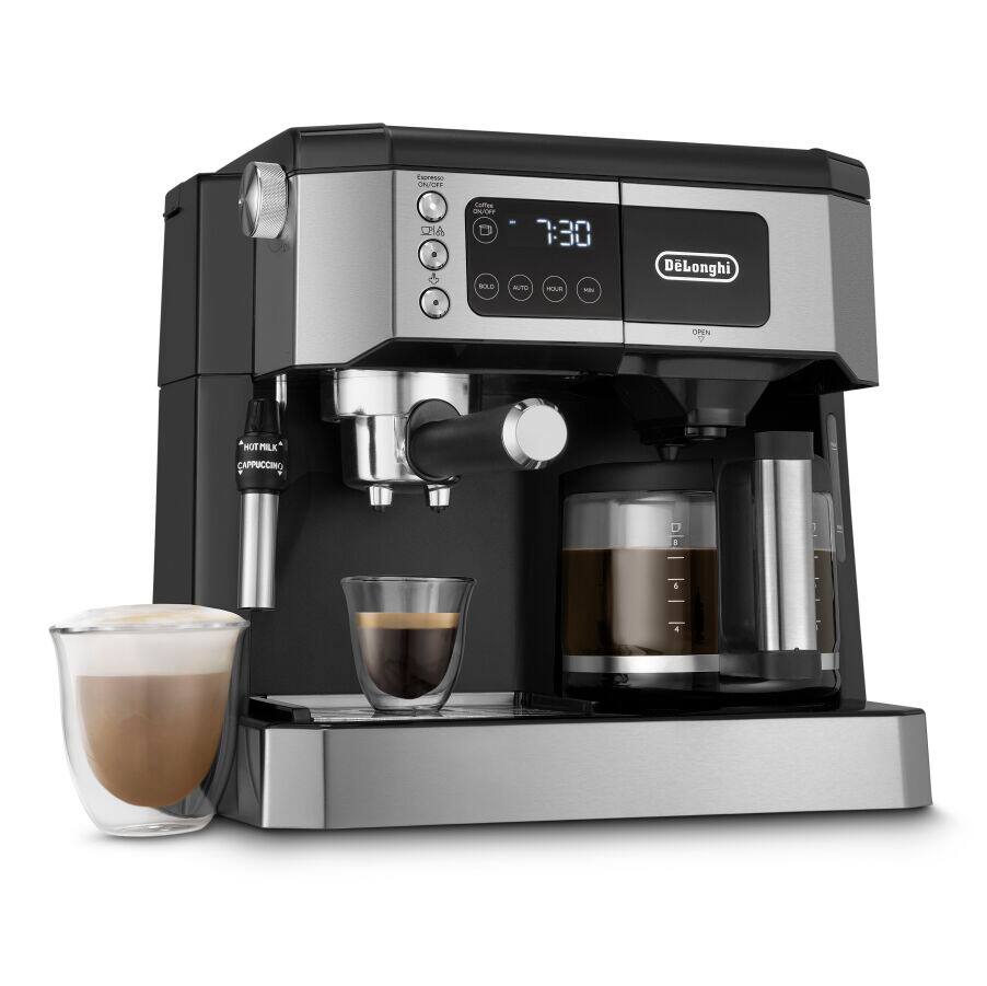 Delonghi COM532M Coffee & Espresso Maker, Adjustable Frother