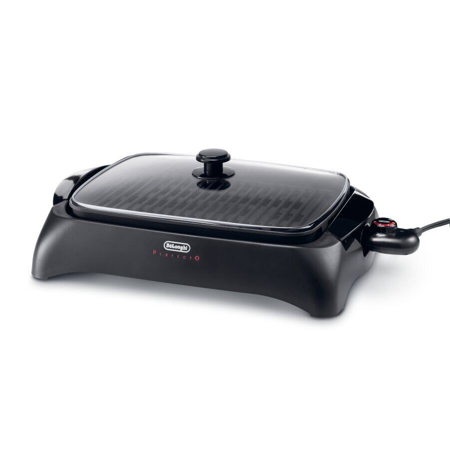 Delonghi BG24 Indoor Grill with Tempered Glass Lid