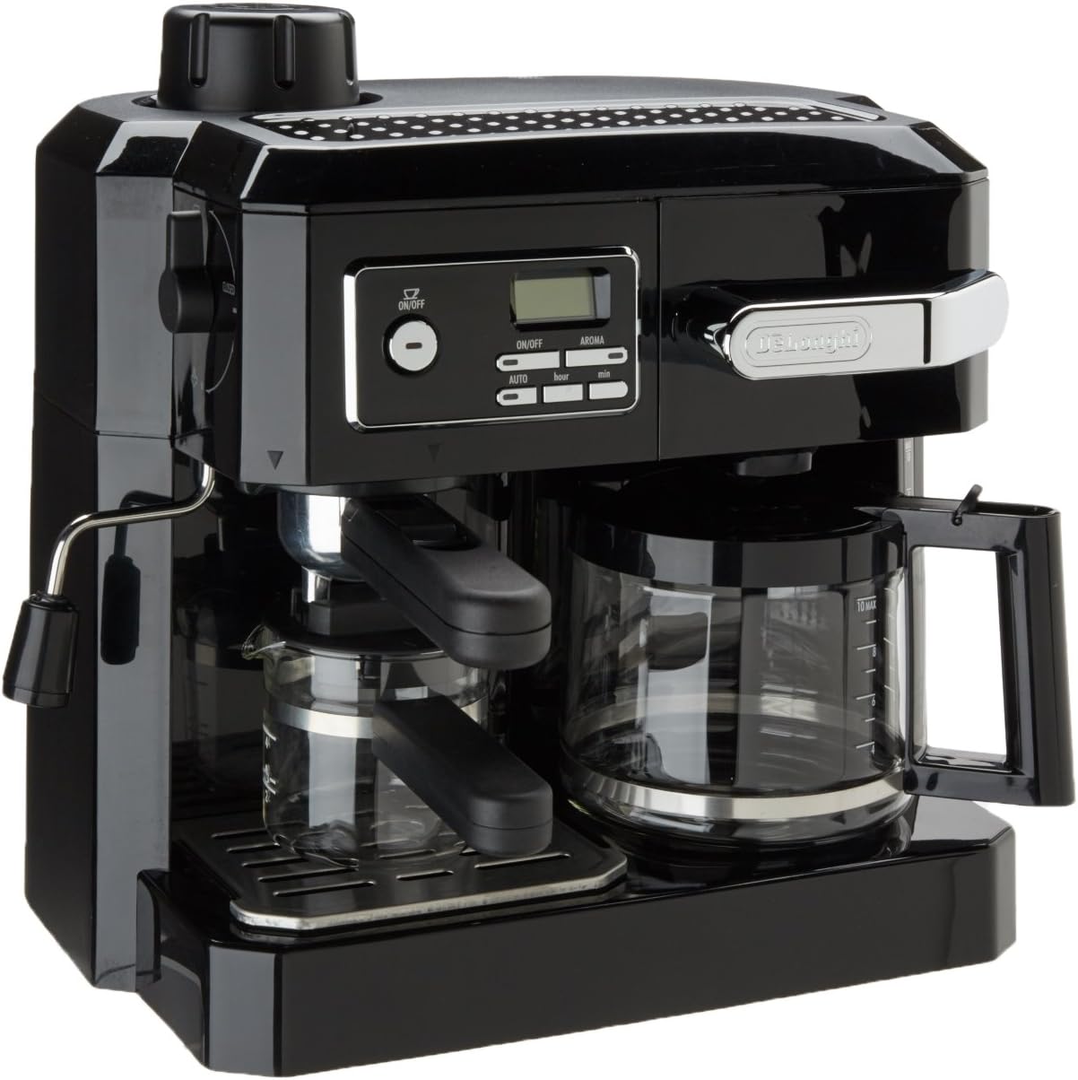 Delonghi BCO320T Combination Espresso & Drip Coffee Machine - Black