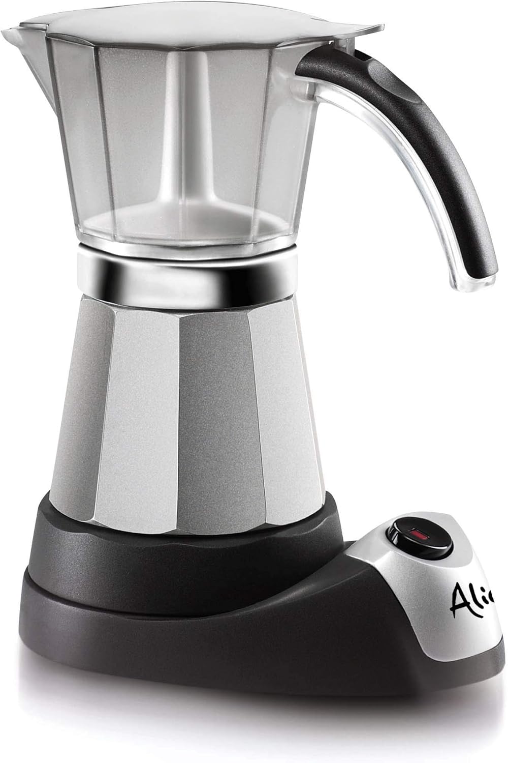 Delonghi EMK6 Italian Espresso Maker, 6 Cups, Stainless Steel