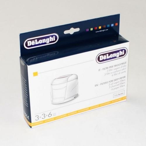 Delonghi D677UX Deep Fryer Fk6 Filter Kit