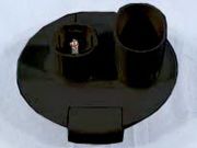 Delonghi Assembly- Geared Cover Black H - Kw713911