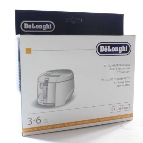 Delonghi D28313UXBK Deep Fryer Filters Set