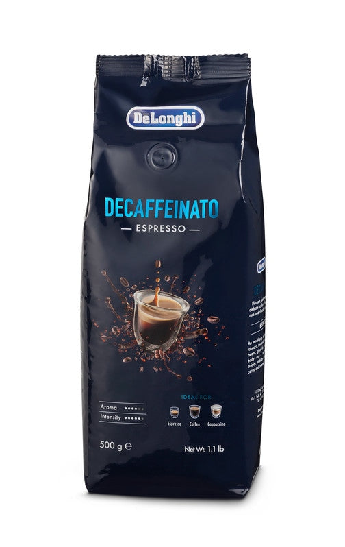 Delonghi Fully Automatic Espresso Machine Decaffeinato Coffee Beans 500 G Packet - AS00000179