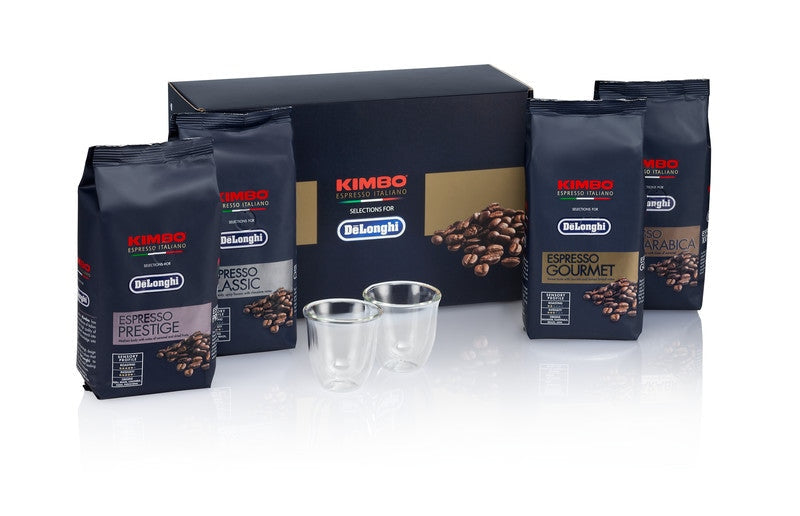 Delonghi Fully Automatic Espresso Machine Set Kit Coffee Tasting Dl-Kimbo Int - 5513282711