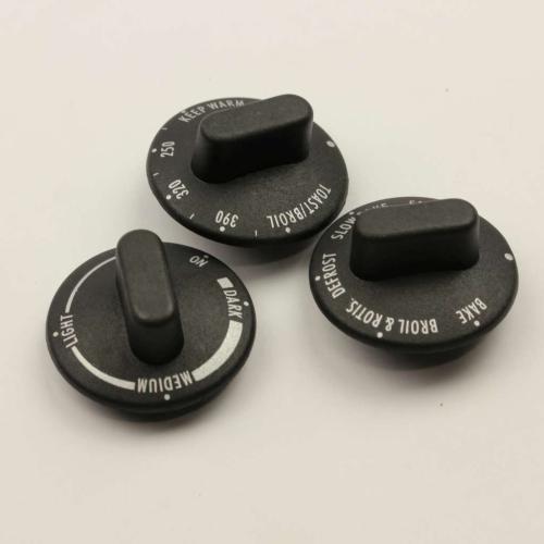 Delonghi Oven Knob Kit (3 Pieces) - GL1046