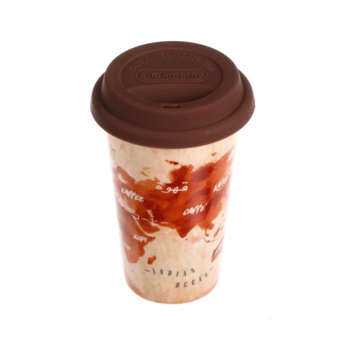 Delonghi EC9335BKEX4 Fully Automatic Espresso Machine Double Wall Ceramic Mug