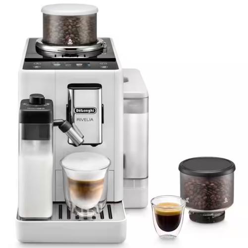 DeLonghi EXAM44055WS11 Super-Automatic Built-In Coffee Machine - Self-Cleaning Espresso Brewing System - US Release