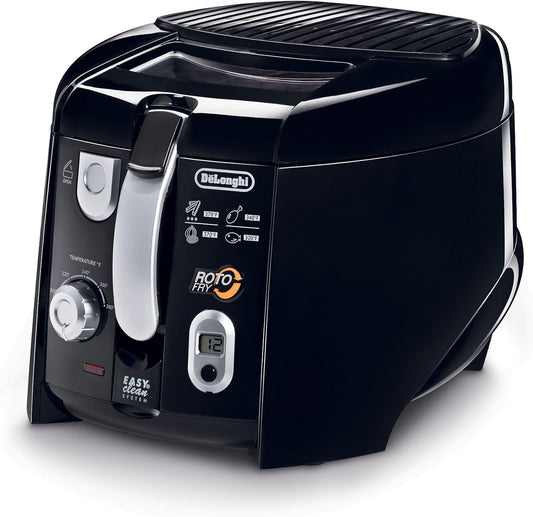 Delonghi D28313UXBK Roto Deep Fryer - Black/Silver