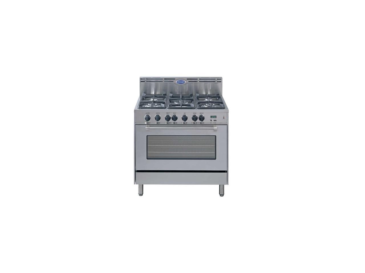 Delonghi DEFSGG36 36" Professional Style Gas Range DEFSGG 36 Stainless Steel