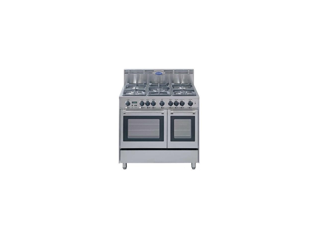 Delonghi DEFSGG36DSS 36" Pro-Style Gas Range Stainless Steel