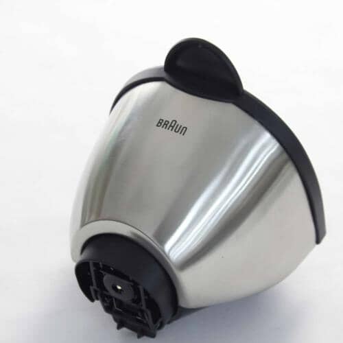 Delonghi Food Processor Filter Cpl., Silver/Black (Metal) - BR67050935