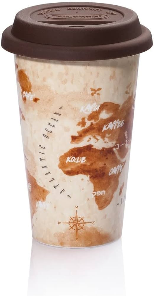 Delonghi Double Wall Ceramic Mug The Ad - Dlsc056