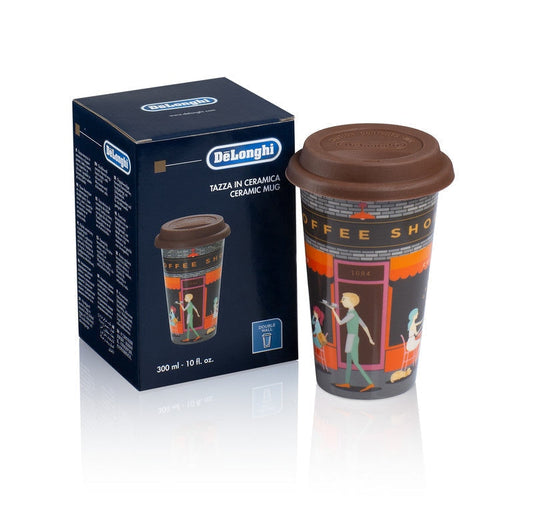 Delonghi Fully Automatic Espresso Machine Thermal Mug Coffee Shop - 5513284501
