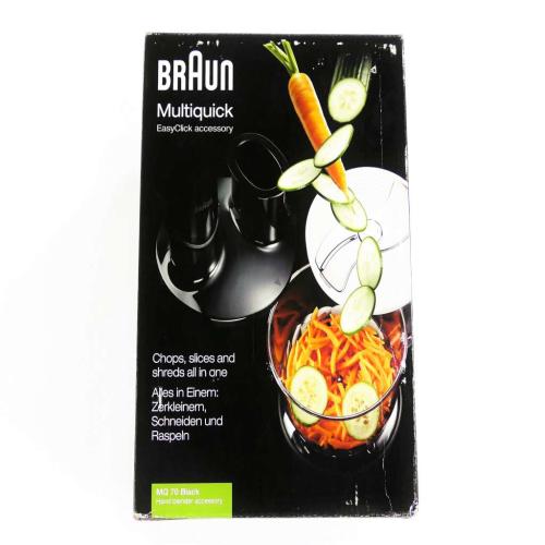 Delonghi Mq70 Bk Fp-Foodprocessor Braun - Ax22110026