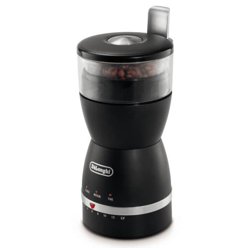 DeLonghi KG49 Electric Coffee Grinder - Stainless Steel Blade Grinding System